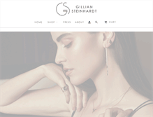Tablet Screenshot of gilliansteinhardtjewelry.com